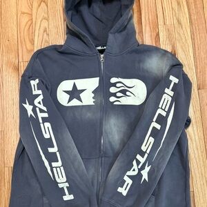 Hellstar Men’s Zip-Up Hoodie
